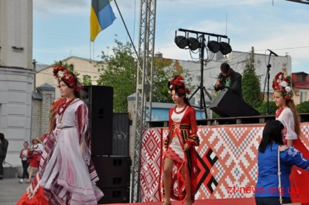 Житомиряни у вишиванках пройшлися вулицями міста