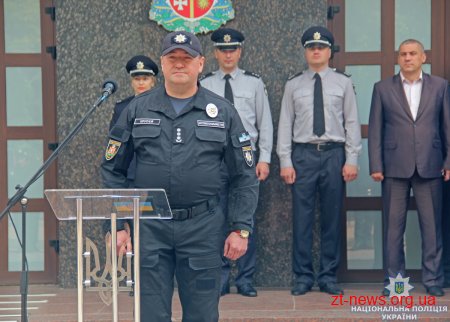 У Житомирі на вірність Українському народові присягнули 25 поліцейських конвойної служби