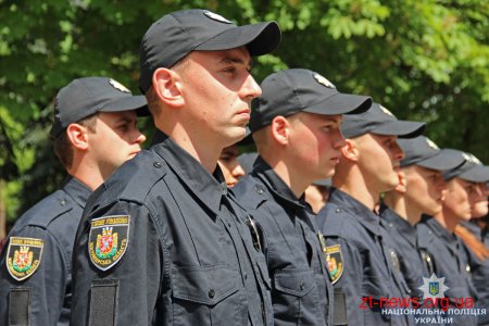У Житомирі на вірність Українському народові присягнули 25 поліцейських конвойної служби