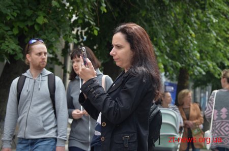 На Михайлівській облаштували фотозони «Подорож Європою»
