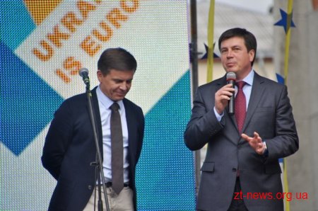 У рамках Днів Європи у Житомирі відбулася святкова хода «Житомир багатонаціональний»