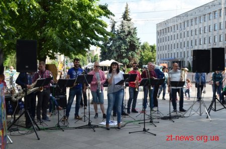 Дні Європи у Житомирі завершилися відзначенням Дня Вуличної Музики