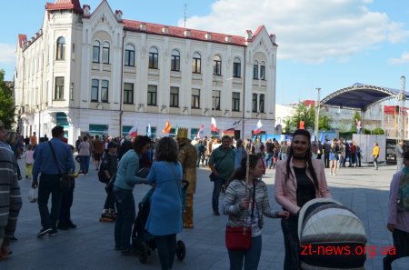 Дні Європи у Житомирі завершилися відзначенням Дня Вуличної Музики