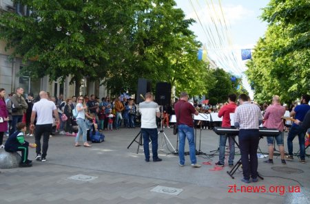 Дні Європи у Житомирі завершилися відзначенням Дня Вуличної Музики