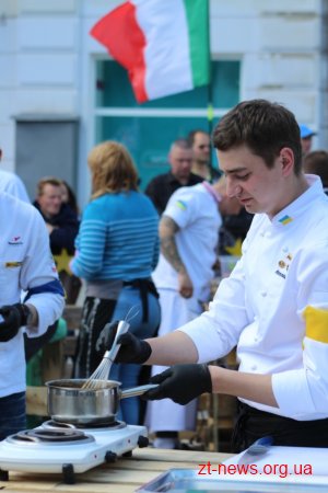 На вихідних у Житомирі відбувся Фестиваль європейської кухні