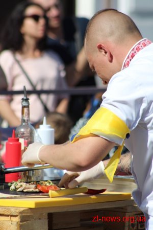 На вихідних у Житомирі відбувся Фестиваль європейської кухні