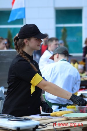 На вихідних у Житомирі відбувся Фестиваль європейської кухні
