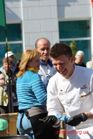 На вихідних у Житомирі відбувся Фестиваль європейської кухні