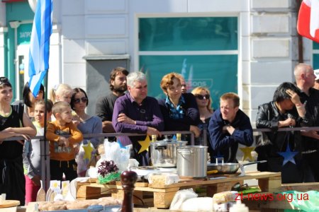 На вихідних у Житомирі відбувся Фестиваль європейської кухні
