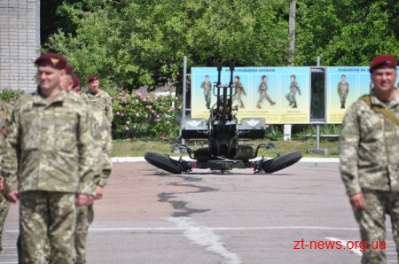У Житомирі відсвяткували 3 річницю від дня створення Навчального центру Десантно-штурмових військ