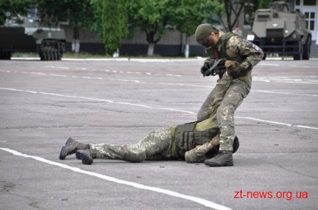У Житомирі відсвяткували 3 річницю від дня створення Навчального центру Десантно-штурмових військ