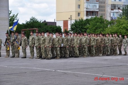 У Житомирі відсвяткували 3 річницю від дня створення Навчального центру Десантно-штурмових військ