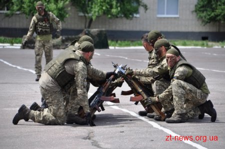 У Житомирі відсвяткували 3 річницю від дня створення Навчального центру Десантно-штурмових військ