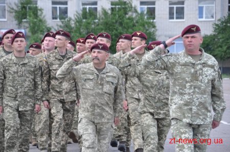 У Житомирі відсвяткували 3 річницю від дня створення Навчального центру Десантно-штурмових військ
