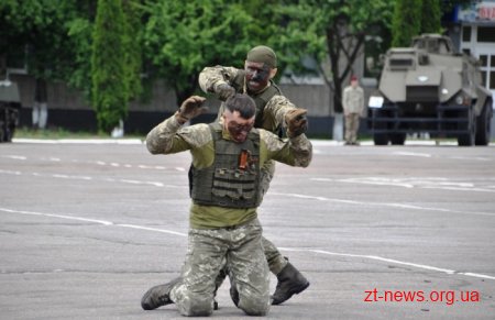 У Житомирі відсвяткували 3 річницю від дня створення Навчального центру Десантно-штурмових військ