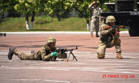 У Житомирі відсвяткували 3 річницю від дня створення Навчального центру Десантно-штурмових військ