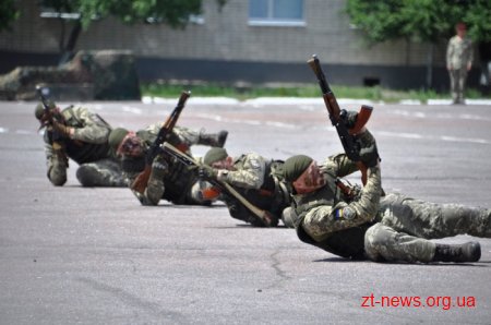 У Житомирі відсвяткували 3 річницю від дня створення Навчального центру Десантно-штурмових військ