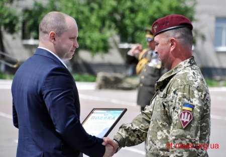 У Житомирі відсвяткували 3 річницю від дня створення Навчального центру Десантно-штурмових військ