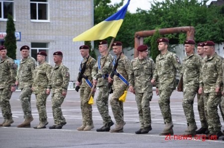 У Житомирі відсвяткували 3 річницю від дня створення Навчального центру Десантно-штурмових військ