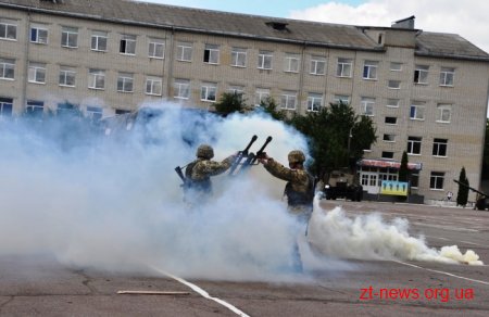 У Житомирі відсвяткували 3 річницю від дня створення Навчального центру Десантно-штурмових військ