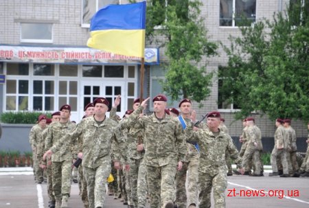 У Житомирі відсвяткували 3 річницю від дня створення Навчального центру Десантно-штурмових військ