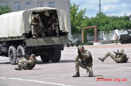 У Житомирі відсвяткували 3 річницю від дня створення Навчального центру Десантно-штурмових військ