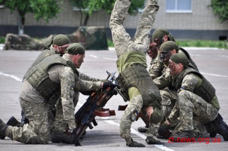 У Житомирі відсвяткували 3 річницю від дня створення Навчального центру Десантно-штурмових військ