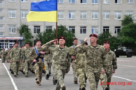 У Житомирі відсвяткували 3 річницю від дня створення Навчального центру Десантно-штурмових військ