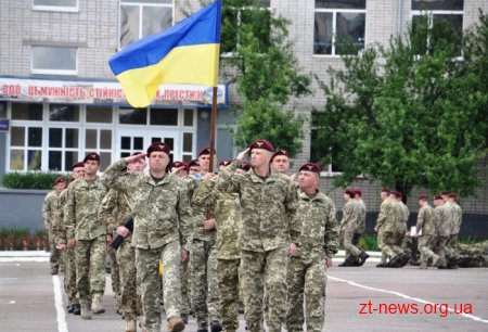 У Житомирі відсвяткували 3 річницю від дня створення Навчального центру Десантно-штурмових військ