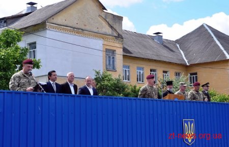 У Житомирі відсвяткували 3 річницю від дня створення Навчального центру Десантно-штурмових військ