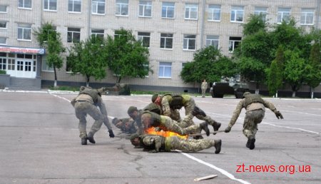 У Житомирі відсвяткували 3 річницю від дня створення Навчального центру Десантно-штурмових військ
