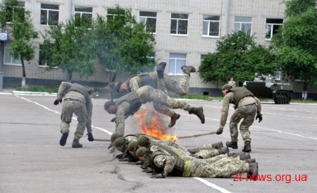 У Житомирі відсвяткували 3 річницю від дня створення Навчального центру Десантно-штурмових військ