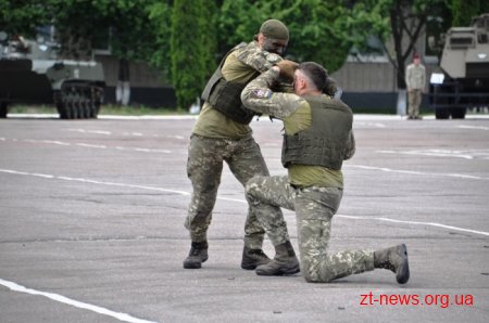 У Житомирі відсвяткували 3 річницю від дня створення Навчального центру Десантно-штурмових військ