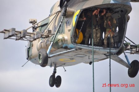 У Житомирі відсвяткували 3 річницю від дня створення Навчального центру Десантно-штурмових військ