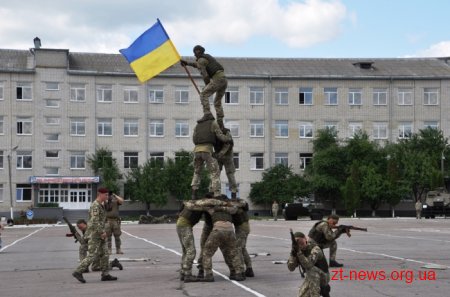 У Житомирі відсвяткували 3 річницю від дня створення Навчального центру Десантно-штурмових військ