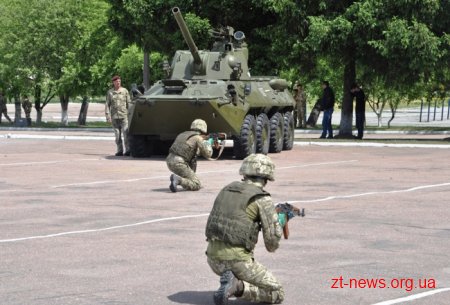 У Житомирі відсвяткували 3 річницю від дня створення Навчального центру Десантно-штурмових військ