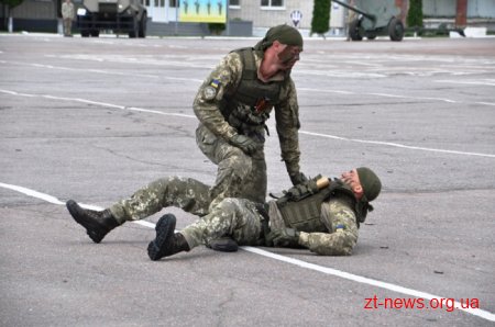 У Житомирі відсвяткували 3 річницю від дня створення Навчального центру Десантно-штурмових військ