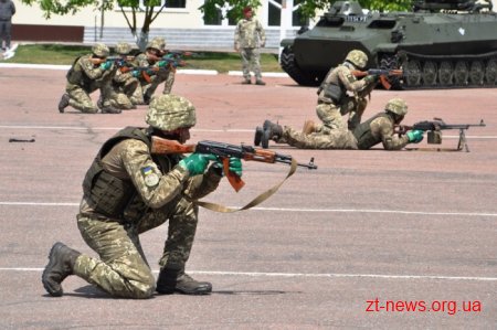 У Житомирі відсвяткували 3 річницю від дня створення Навчального центру Десантно-штурмових військ