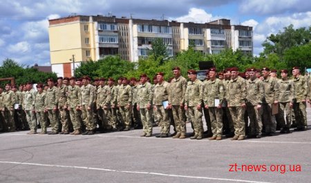 У Житомирі відсвяткували 3 річницю від дня створення Навчального центру Десантно-штурмових військ