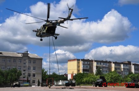 У Житомирі відсвяткували 3 річницю від дня створення Навчального центру Десантно-штурмових військ
