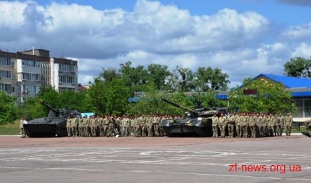 У Житомирі відсвяткували 3 річницю від дня створення Навчального центру Десантно-штурмових військ