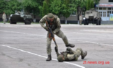 У Житомирі відсвяткували 3 річницю від дня створення Навчального центру Десантно-штурмових військ