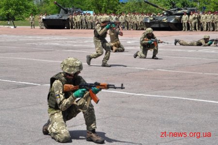 У Житомирі відсвяткували 3 річницю від дня створення Навчального центру Десантно-штурмових військ