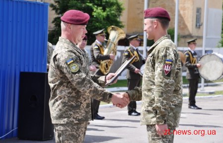 У Житомирі відсвяткували 3 річницю від дня створення Навчального центру Десантно-штурмових військ