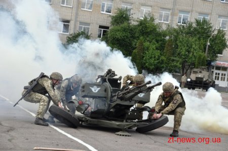 У Житомирі відсвяткували 3 річницю від дня створення Навчального центру Десантно-штурмових військ