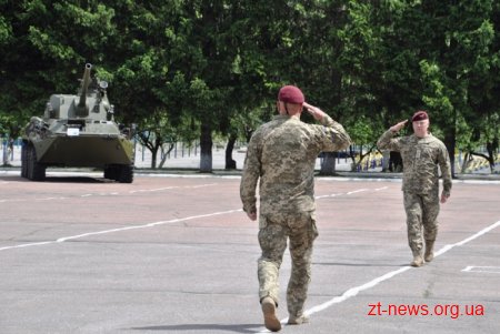 У Житомирі відсвяткували 3 річницю від дня створення Навчального центру Десантно-штурмових військ