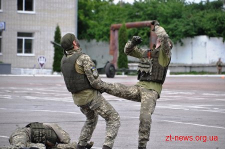 У Житомирі відсвяткували 3 річницю від дня створення Навчального центру Десантно-штурмових військ