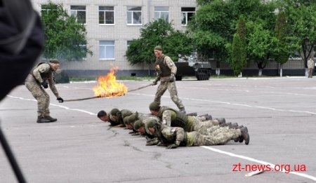 У Житомирі відсвяткували 3 річницю від дня створення Навчального центру Десантно-штурмових військ