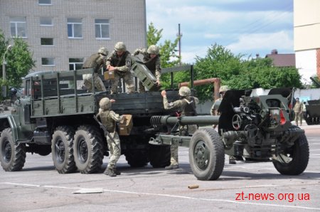 У Житомирі відсвяткували 3 річницю від дня створення Навчального центру Десантно-штурмових військ