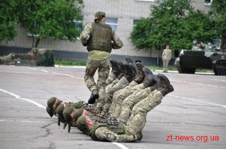 У Житомирі відсвяткували 3 річницю від дня створення Навчального центру Десантно-штурмових військ